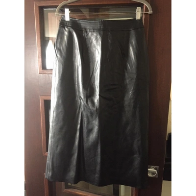 Pre-owned Vilshenko Mid-length Skirt In Black