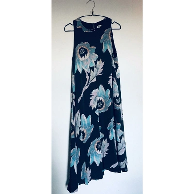 Pre-owned Whistles Mid-length Dress In Blue