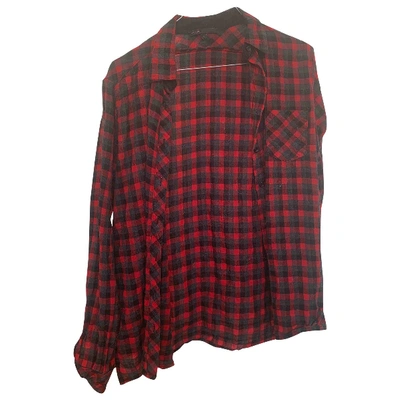 Pre-owned Maje Red Wool  Top