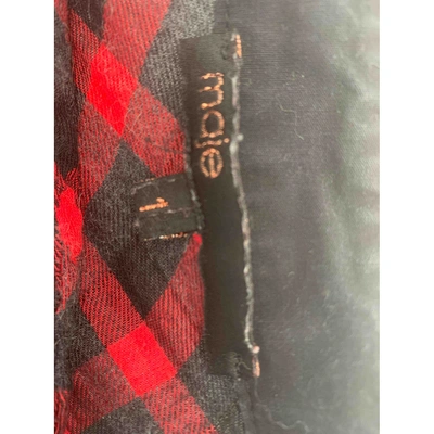 Pre-owned Maje Red Wool  Top