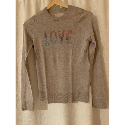 Pre-owned Zadig & Voltaire Grey Cashmere Knitwear