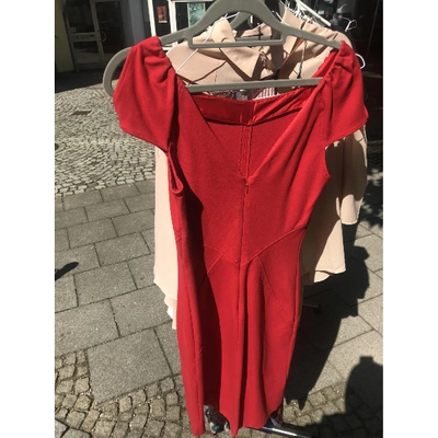 Pre-owned Diane Von Furstenberg Mid-length Dress In Red