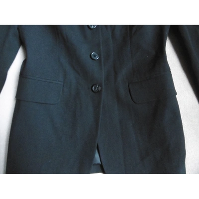 Pre-owned Charles Jourdan Wool Blazer In Black