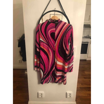 Pre-owned Emilio Pucci Mid-length Dress In Multicolour