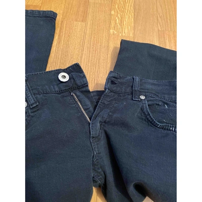 Pre-owned Dondup Slim Jeans In Black