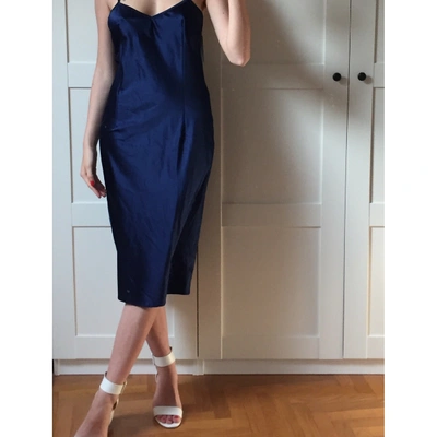 Pre-owned Pierre Balmain Mid-length Dress In Blue