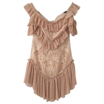 Pre-owned Alice Mccall Mini Dress In Pink