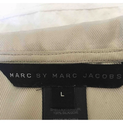 Pre-owned Marc By Marc Jacobs Silk Vest In Gold