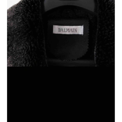 Pre-owned Balmain Black Coat