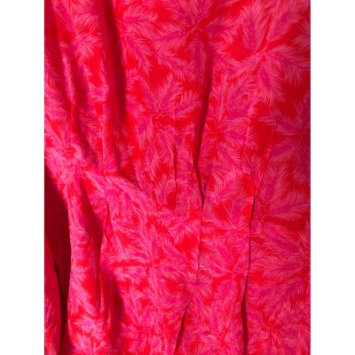 Pre-owned Comptoir Des Cotonniers Pink Silk Dress