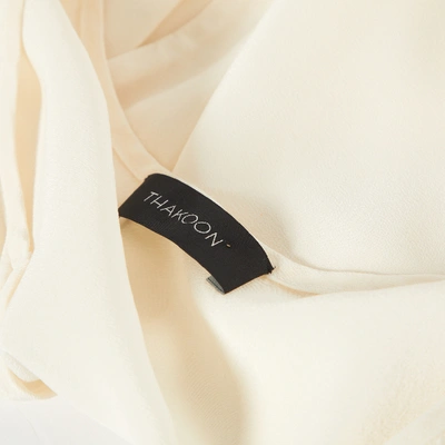 Pre-owned Thakoon Silk Tunic In Ecru