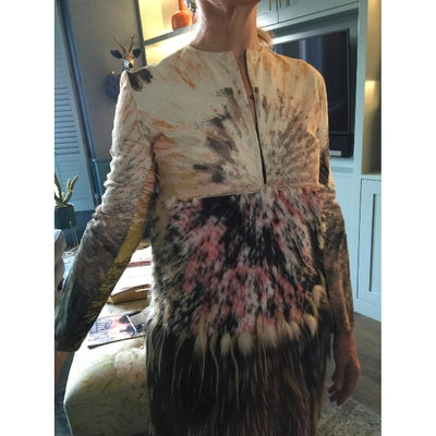 Pre-owned Fendi Multicolour Mink Coat