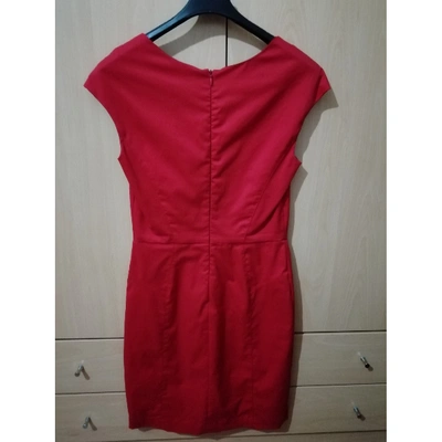Pre-owned Armani Jeans Mid-length Dress In Red