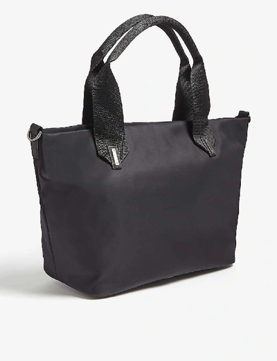 Shop Ted Baker Macieyy Nylon Tote In Black