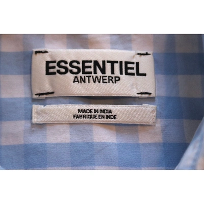 Pre-owned Essentiel Antwerp Shirt In Blue
