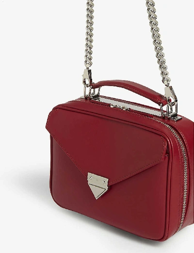 Shop The Kooples Womens Red01 Leather Shoulder Bag 1 Size