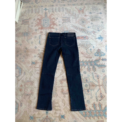 Pre-owned Golden Goose Straight Jeans In Navy