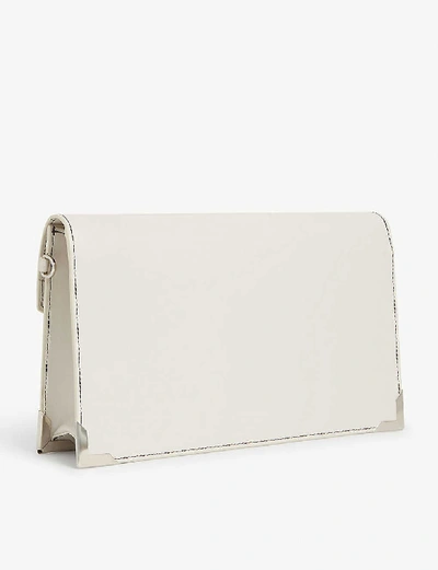 Shop A-cold-wall* Miles Leather Clutch Bag In White