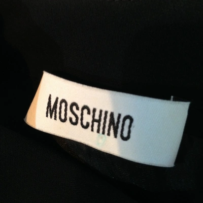 Pre-owned Moschino Mid-length Dress In Black