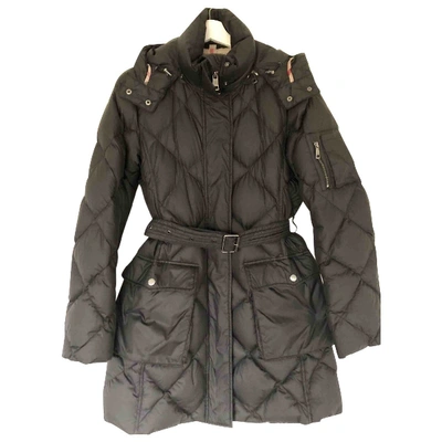 Pre-owned Burberry Black Coat