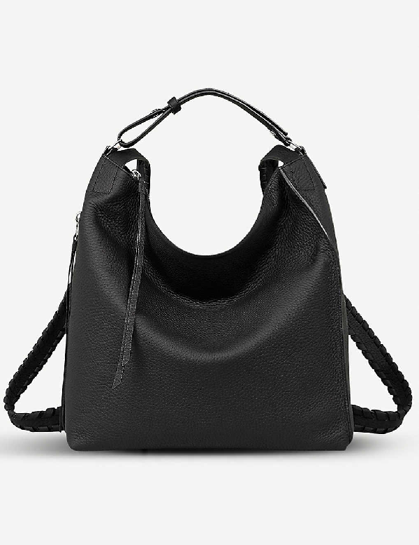small kita convertible leather backpack