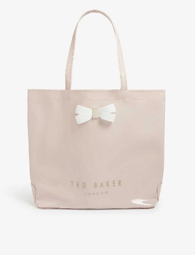 Shop Ted Baker Gabycon Bow Detail Pvc Tote