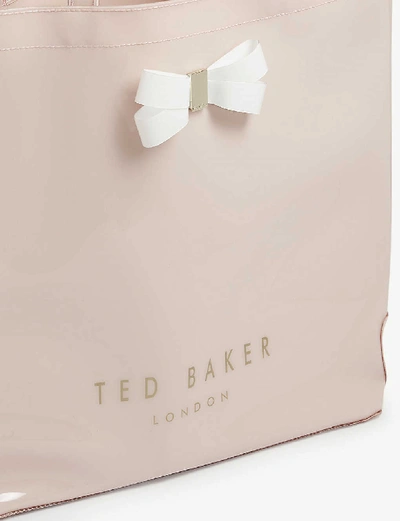 Shop Ted Baker Gabycon Bow Detail Pvc Tote