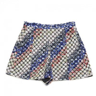 Pre-owned Marco De Vincenzo Multicolour Polyester Shorts