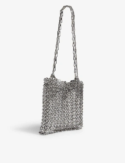 Shop Rabanne 1969 Chainmail Shoulder Bag In Silver