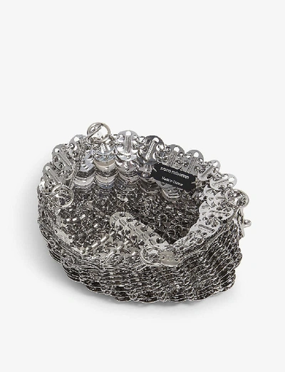 Shop Paco Rabanne 1969 Chainmail Shoulder Bag In Silver