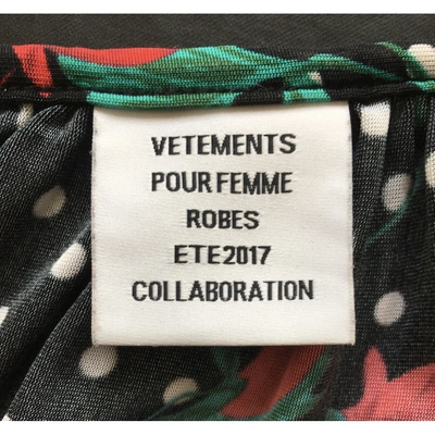 Pre-owned Vetements Multicolour Dress
