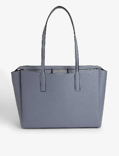 Shop Marc Jacobs The Protege Leather Tote In Shadow