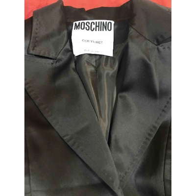 Pre-owned Moschino Short Vest In Brown