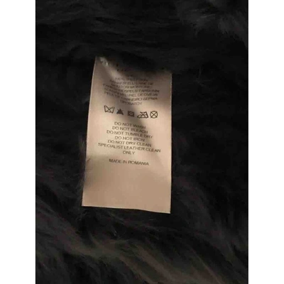 Pre-owned Burberry Shearling Coat