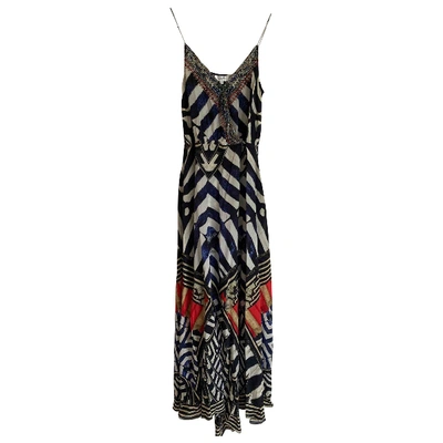 Pre-owned Camilla Silk Maxi Dress In Multicolour