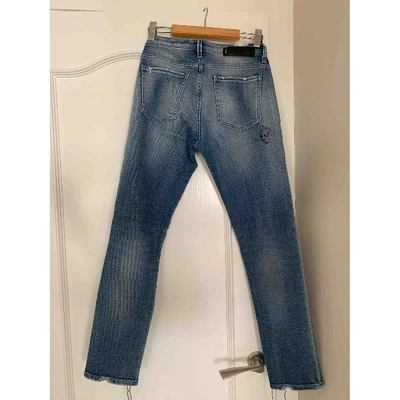 Pre-owned Pencey Blue Cotton - Elasthane Jeans