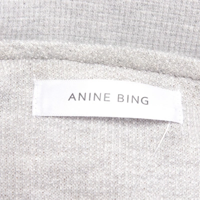 Pre-owned Anine Bing Grey Cotton Knitwear