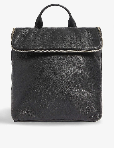 Shop Whistles Women's Black Verity Leather Mini Backpack