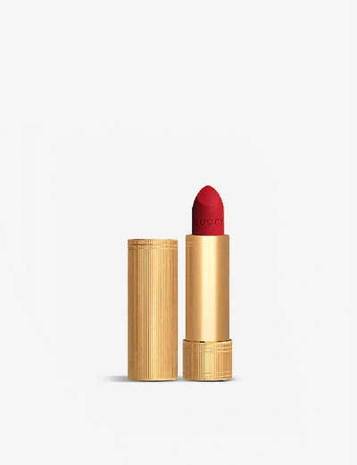 Shop Gucci Rouge À Lèvres Matte Lipstick 3.5g In 25