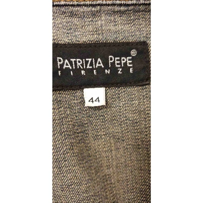 Pre-owned Patrizia Pepe Short Vest In Blue