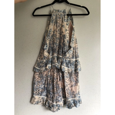 Pre-owned Zimmermann Jumpsuit In Pink