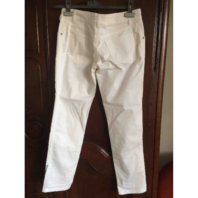 STELLA MCCARTNEY Pre-owned Trousers In White