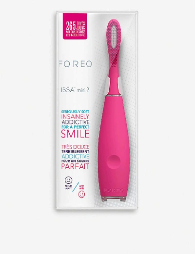 Shop Foreo Issa 2 Mini Toothbrush In Wild Strawberry