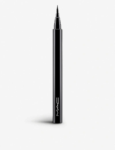 Shop Mac Brushstroke Liquid Eyeliner 67g In Brushblack