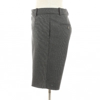 Pre-owned Chloé Grey Wool Shorts