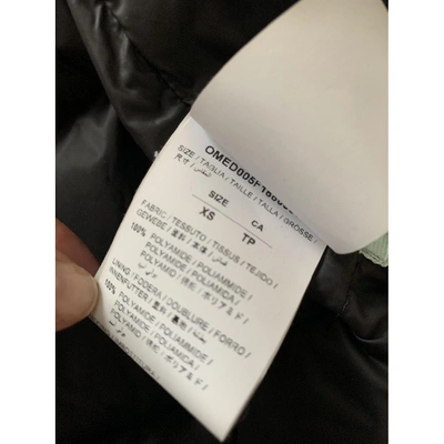 Pre-owned Off-white Black Coat