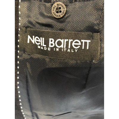 Pre-owned Neil Barrett Wool Blazer In Black