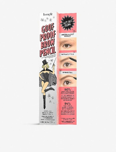Benefit 02 Light Goof Proof Eyebrow Pencil 0.34g In 02 Light