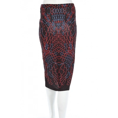 Pre-owned Marcelo Burlon County Of Milan Mid-length Skirt In Multicolour