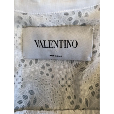 Pre-owned Valentino Jumpsuit In White